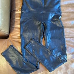 Spanx Best Selling Faux Leather Leggings - large
